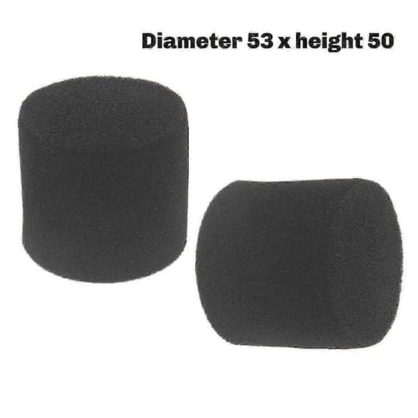 2 st Högtalarportrör Svampplugg för Basreflexrör Högtalare Woofer Ventilationsfas (53x50mm)