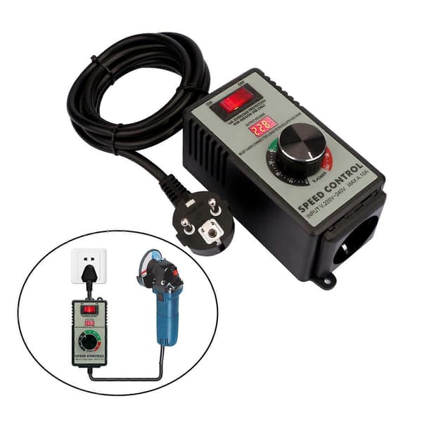 Hastighetsregulator Robust Vinkelslip Hastighetskontroll Motor Hastighetsregulator