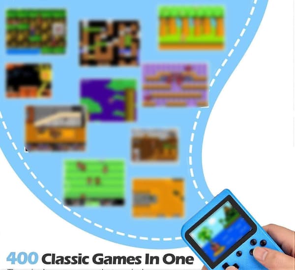 Handhållen Spelkonsol, Bärbar Retro Spelkonsol