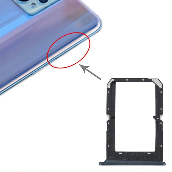 För Realme 9 Pro+ SIM-kortsfack + SIM-kortsfack