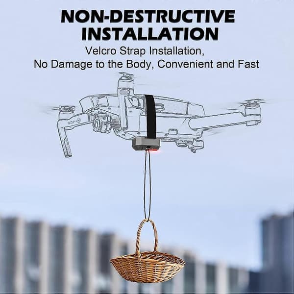 Drönare Airdrop System för DJI Mini 3 pro/Mini 3/ Mini 2 SE/Avata/Mavic 2/2S /Mavic 3 Pro Cine/Phantom 3 4/4 Pro Transport Släpp Leverans Payload Devi