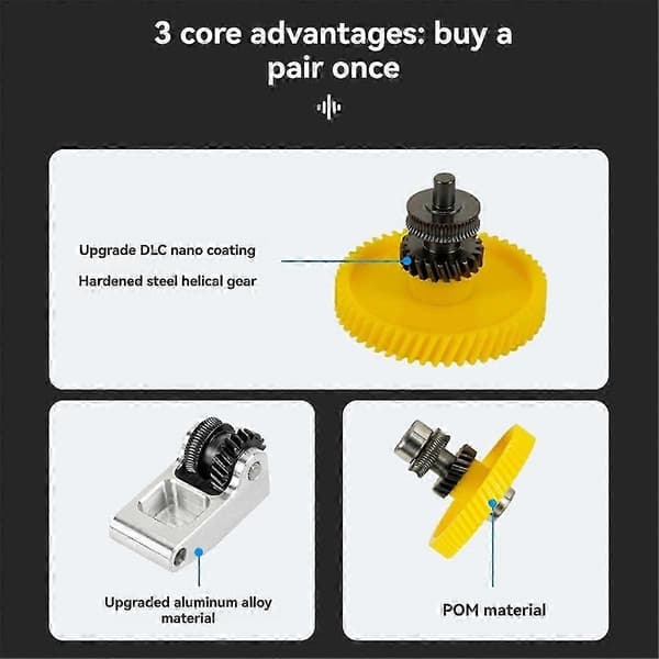 3D-skrivartillbehör Bambu Lab Härdat Stål Extruder Enhet - [endast för X1C-serien]-BRA