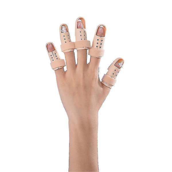 Mallet Finger Splint Ledstöd Stöd Skydd Artrit Smärtlindring Fixer H