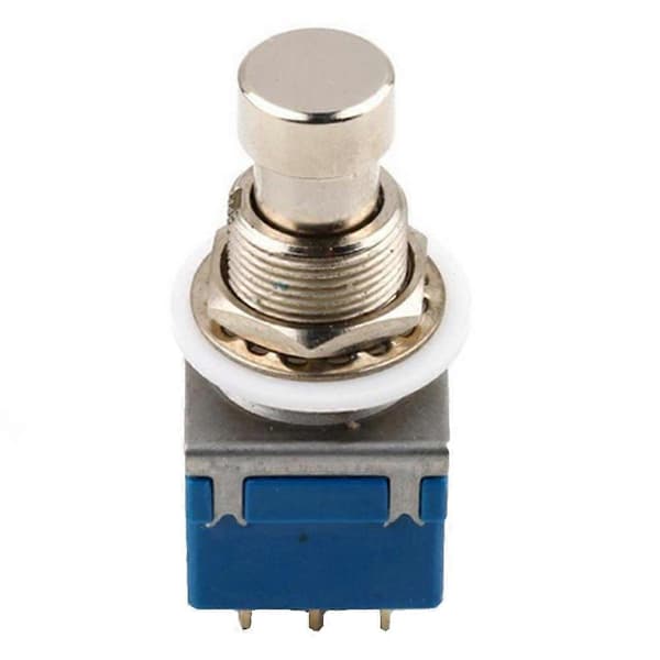 3PDT 9-Pin Box Stomp Gitarr Effekter Pedal Fotpedal 5-Pack