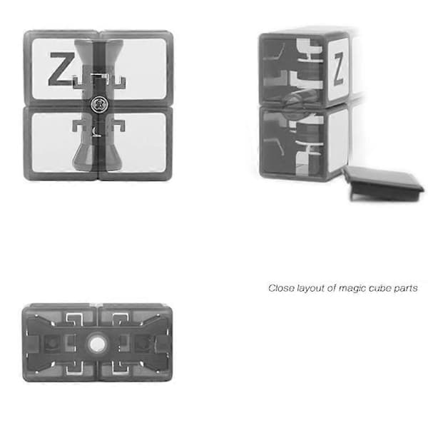 1x2x2 Speed Magic Cube 122 Kuber Pussel Pedagogiska Leksaker för Barn Presentleksaker