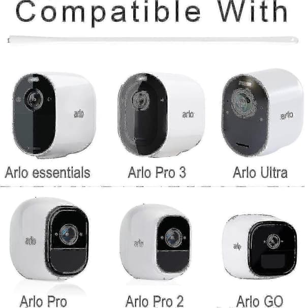 Justerbart vridfäste för Arlo Ultra 4K &amp; Ultra 2 - Svart 2-pack