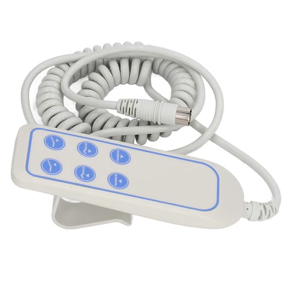 Lyftbäddkontroller Elektrisk PVC IP66 Slitstark Lyftstol Handkontroll för Sjukhus (8-stift)