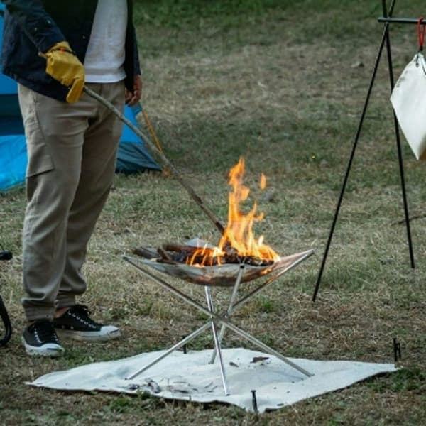 1mm Brandsäker Duk, Flamskyddsfilt för Camping & Grillning