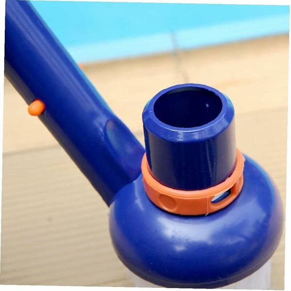 Poolmoppborste Pooltrappvinkelrengöringsborste för poolgolv, spa och bubbelpooler