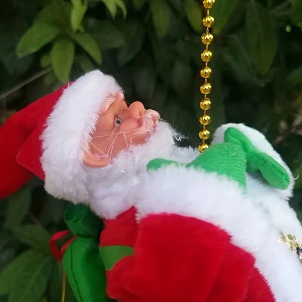 1 st Pärlklättrande Tomte Docka Juldekoration