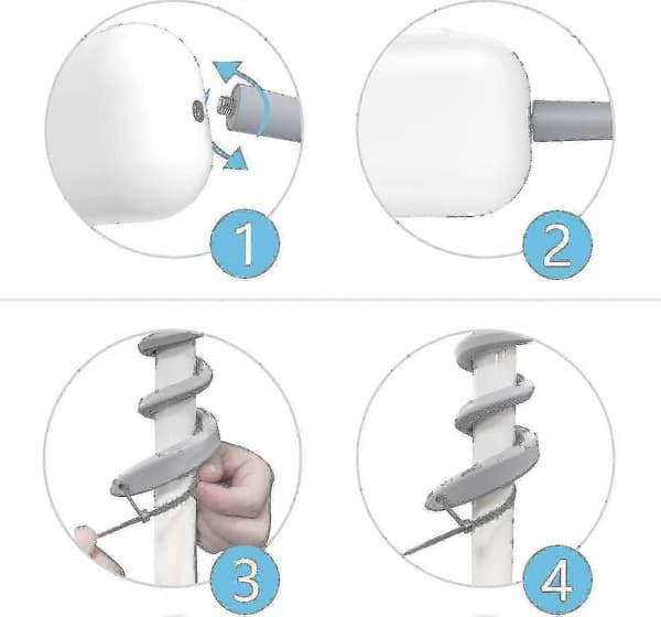Justerbart vridfäste för Arlo Ultra 4K &amp; Ultra 2 - Svart 2-pack