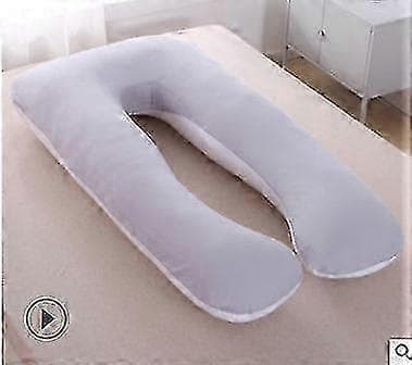 Helkroppsgraviditetskudde - U-formad design för stöd och avkoppling