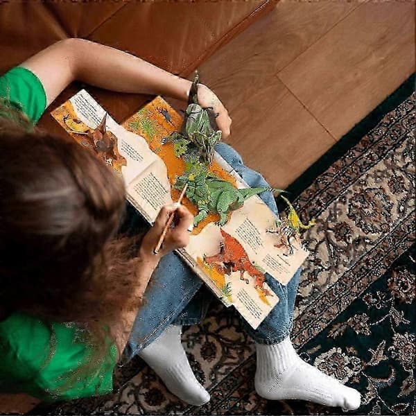 Encyclopedia Prehistorica Dinosaurier, De Utfällbara Pedagogiska Böckerna