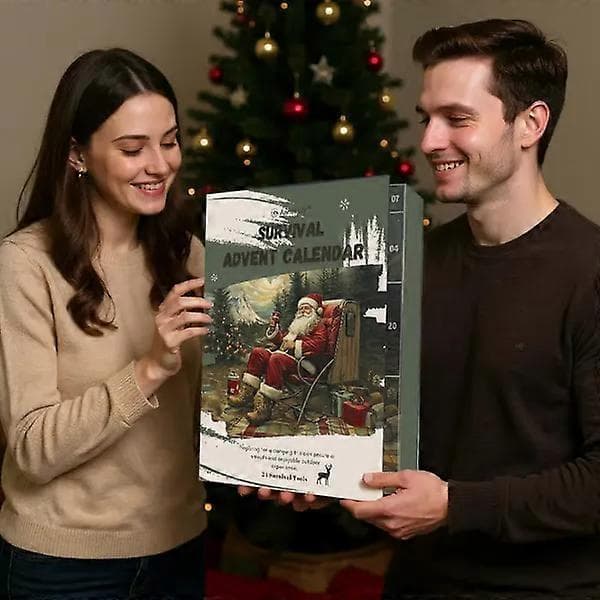 Överlevnadsadventskalender för vuxna män
