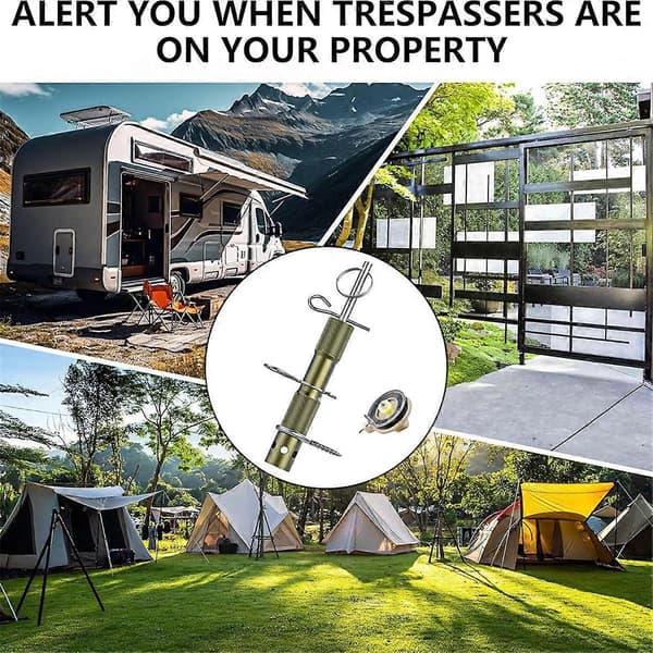 Perimeter Reselarm med Resesnöre för Camping