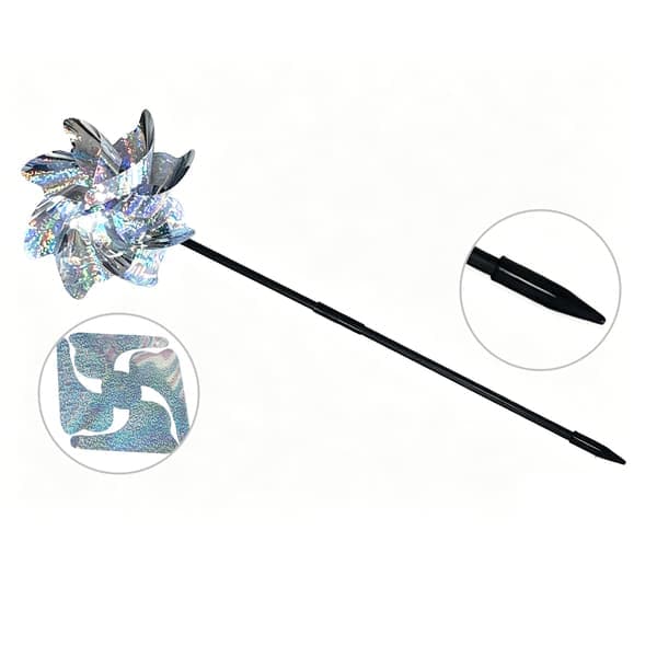 Vindsnurror/Reflekterande Fågelskrämma 2-pack 2-pack