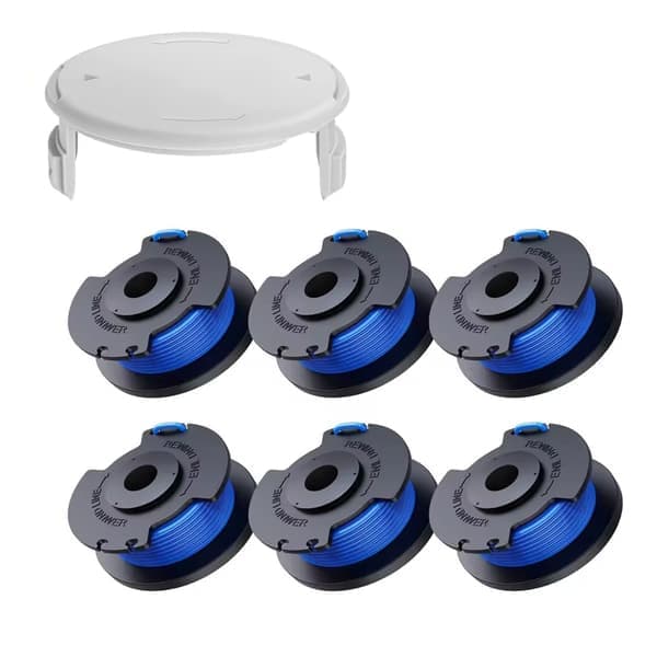 6-pakning - Trimmerspole AC14RL3A for Ryobi
