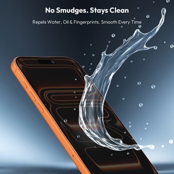 2-pack iPhone 17 Pro Max Sekretess Skärmskydd & 2-pack linsskydd - Härdat Glas | [Automatisk Installation] - Bubbel-fritt iPhone 17 Pro Max