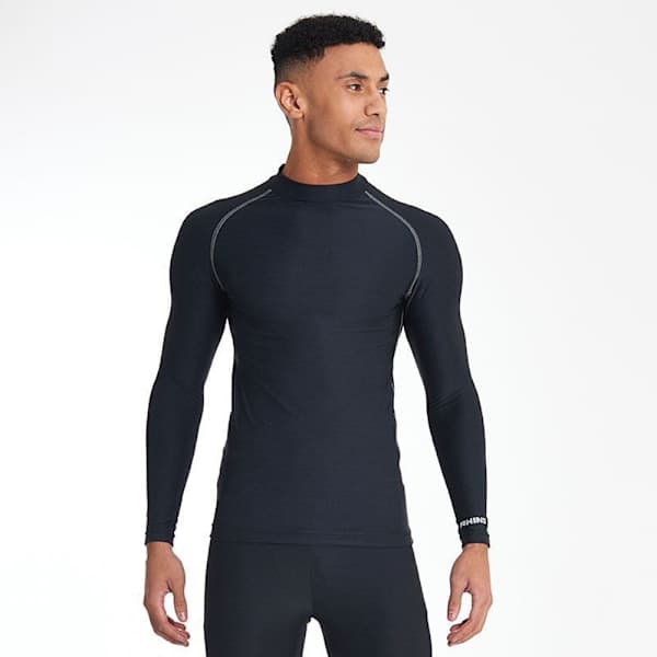 Rhino Termisk Undertøj Langærmet Base Layer Vest Top S/M Navy S/M Navy S/M.