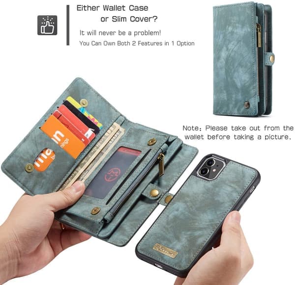 Caseme 008 til iPhone 15 plus grøn grøn green