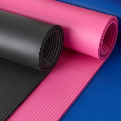 Træningsyogamåtte med bærestrop Gray