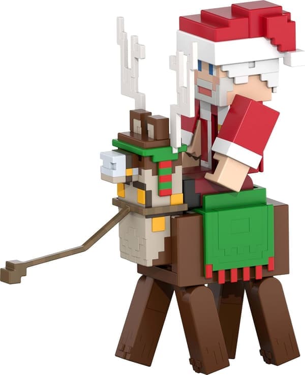 Minecraft Julekalender Figurer 2025 Flerfarget