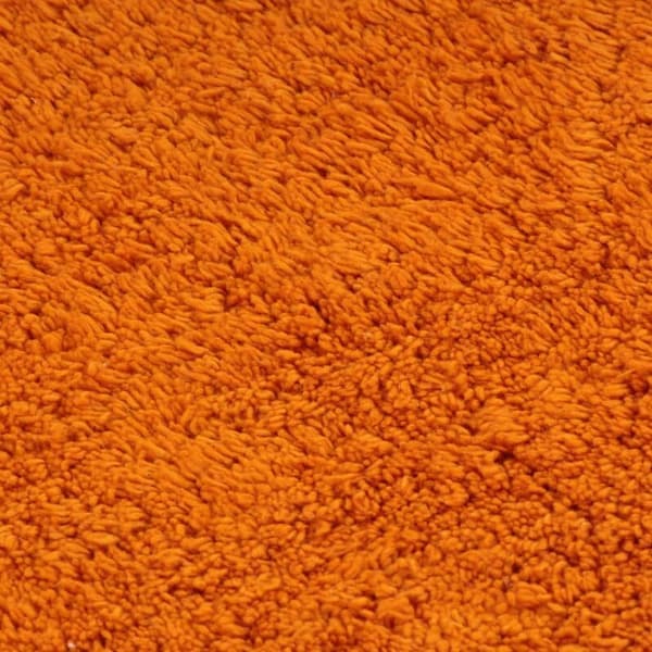 Kylpyhuonemattosetti 2 osaa kangas oranssi