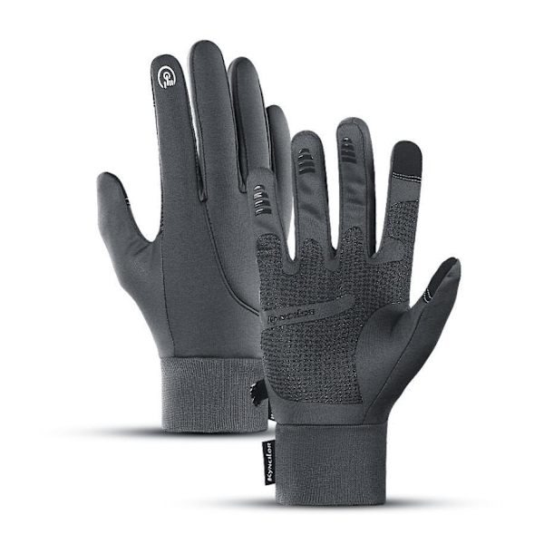 Kyncilor Sorte Vinterhandsker, Varme Touchscreen Handsker, Størrelse M M
