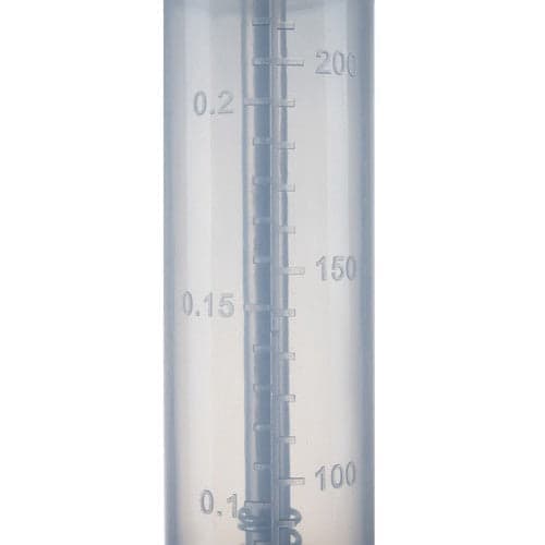 Oljesspruta 200 ml med slangar och slanglås för olja/bränsle