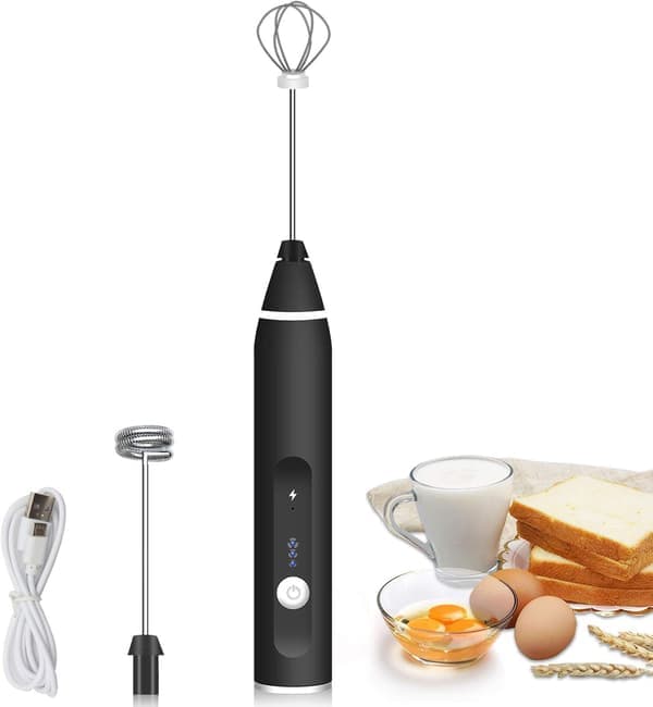 Elektrisk melkeskummer, USB oppladbar melkeskummer