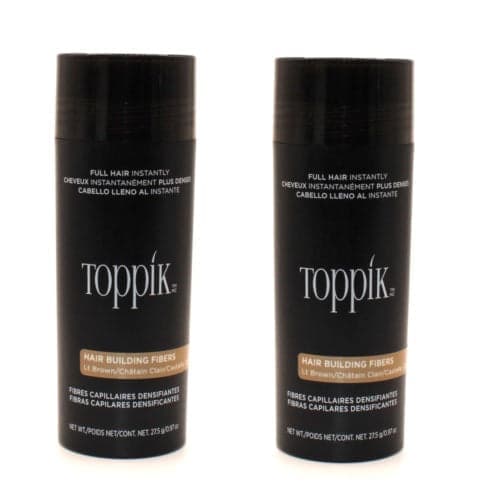 2x Toppik Large - 27,5g - Vaaleanruskea