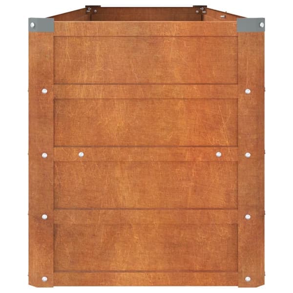 vidaXL Dyrkekasse Rosty 160x40x45 cm Rustent Stål Brun