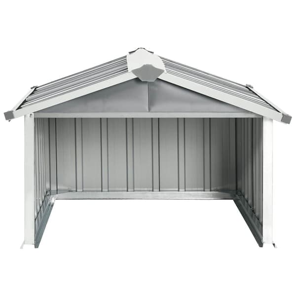 Hjul til robotplæneklippere 92x97x63 cm galvaniseret stål grå