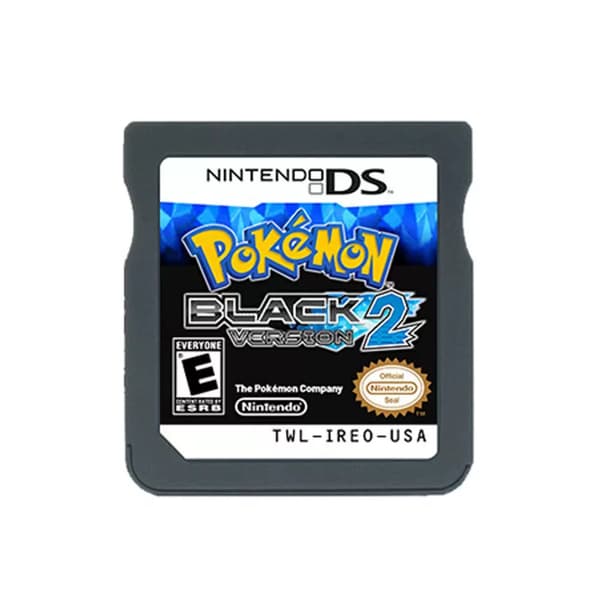 Models Klassiska Spel DS Kassett Konsol Kort Svart 2