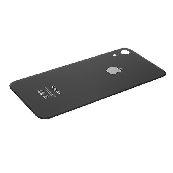 Apple iPhone XR 6.1 Glasbaksida Batterihölje - EU-version, Ej OEM, Högkvalitativ Ersättning Multicolor Style A