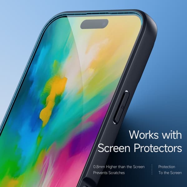 DUX DUCIS iPhone 16 Pro Aimo-serie med metalskala - Sort Sort