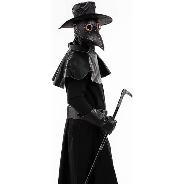 Pestdoktor Mask Kråkmask, Steampunk Proboscis Näbbmask