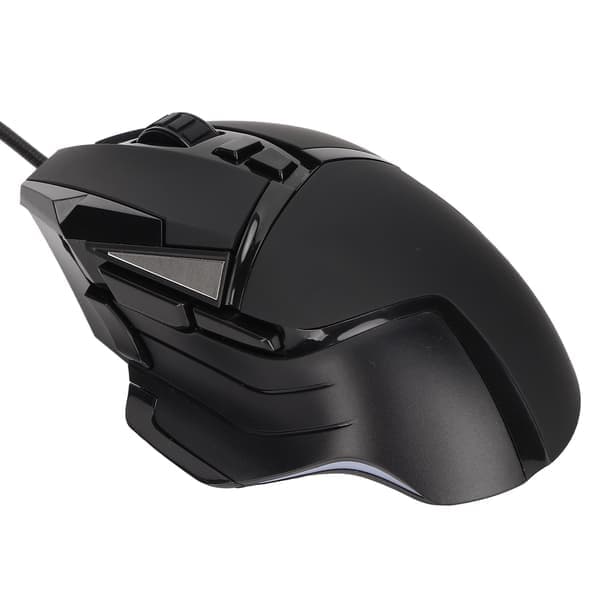 Ergonomisk Gaming Mus Justerbar DPI Optisk RGB Baggrundsbelyst Kablet Plug and Play