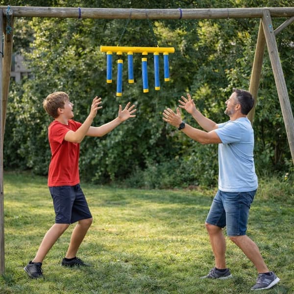 Reaksjonsspill med fallende pinner - Leke 2-pakning 2-Pack