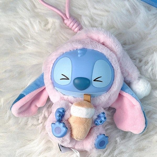 Stitch Blind Box Figurleke, Must Eat a Bite Series Vinyl Samleobjekt Dukke Tilfeldig Stil