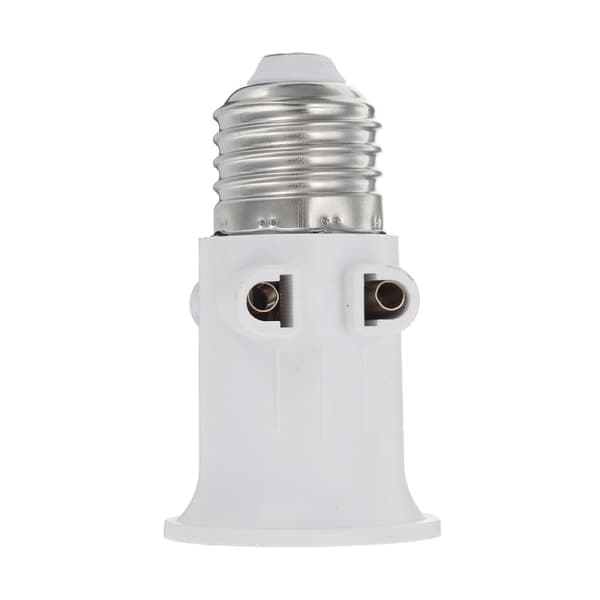 2 AC100-240V 4A E27 lampehode konverteringshylle, lampeadapter