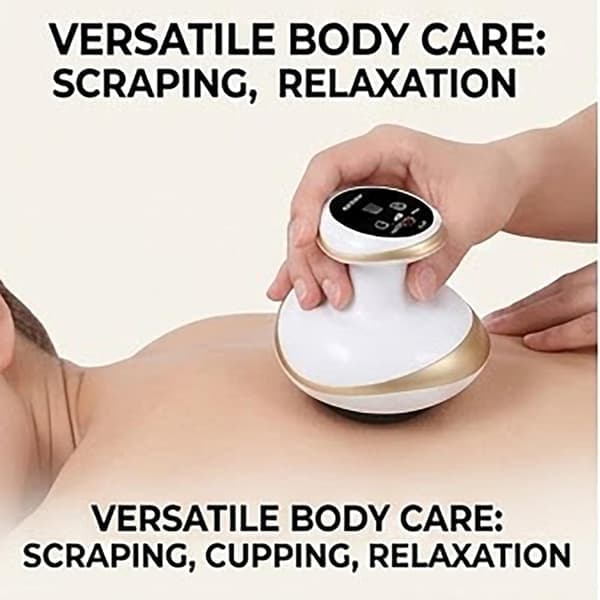 Elektrisk kropsmassager med varmeterapi, massageværktøj til cellulite og rygsmerter