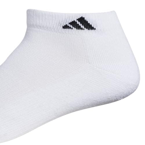 adidas Athletic Cushioned Low Cut Socks Gray One Size