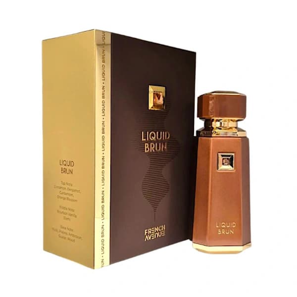 French Avenue Liquid Brown Eau de Toilette för män 100ml, Långvarig herrdoft 2025