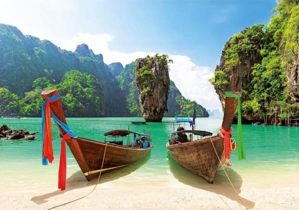 Educa James Bond Island Thaimaa Palapeli 1000 palaa monivärinen