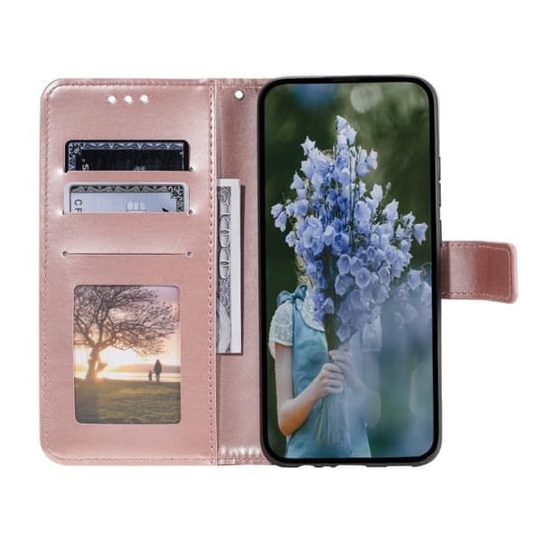 SKALO Mandala Pung etui til iPhone 17e - Rosaguld