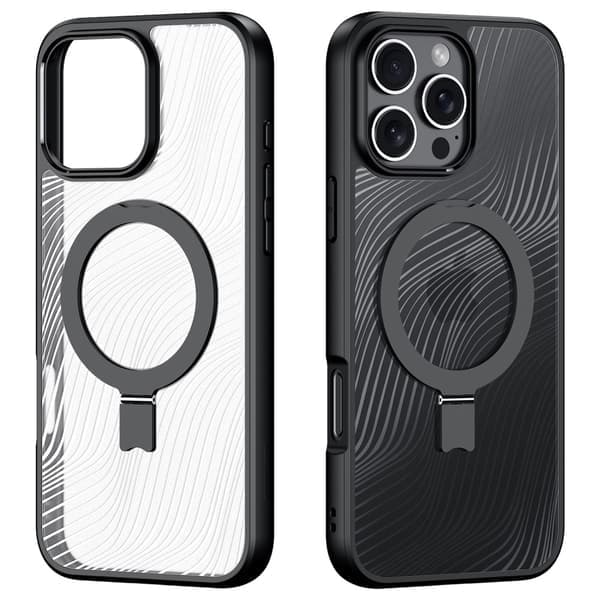 DUX DUCIS iPhone 16 Pro Aimo-serie med metalskala - Sort Sort