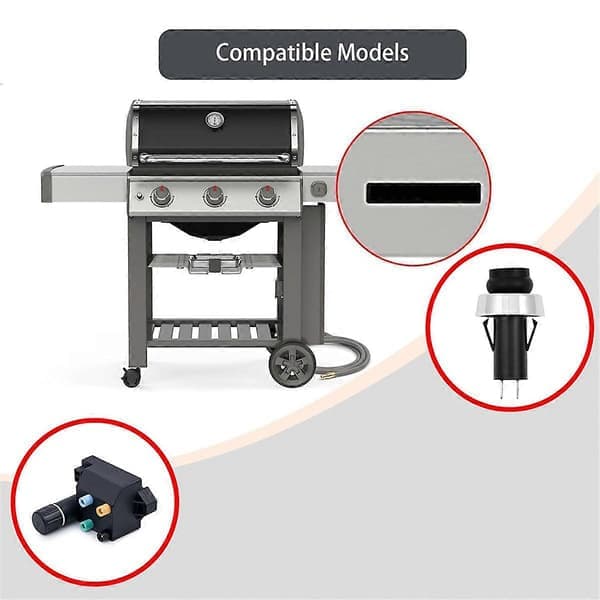 66220 66354 Grilltenner-sett for Weber Igniter Genesis II-FS