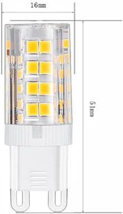 G9 LED-lampa, varmvit 3000K 5W G9 LED, 10-pack