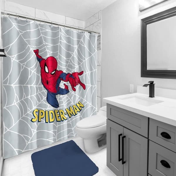 Spiderman Bad Guys Beware Hvit Rød